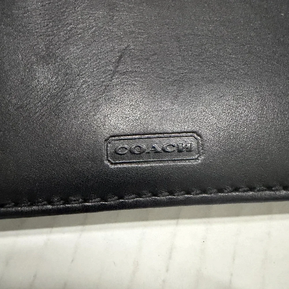 Coach mens black